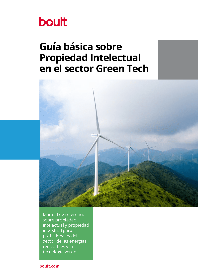 Para consultar nuestra guía de PI de GreenTech, haga click <a href=" https://boult2.ovstaging.com/wp-content/uploads/2025/02/Boult-Green-Tech-BrochureDev2-2025ESP.pdf" target="_blank" rel="noopener">aquí</a>.